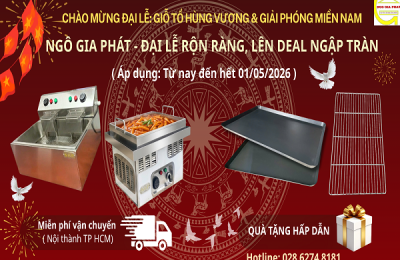 Mừng đại lễ – Deal sập sàn combo bếp chiên nhúng, bếp nấu tokbokki và bộ khay nướng