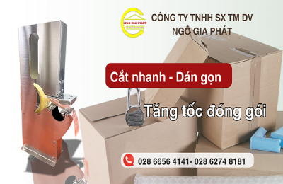 Tối ưu quy trình đóng gói với dụng cụ cắt băng keo inox
