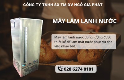Máy Làm Lạnh Nước – Thiết Bị Kiểm Soát Nhiệt Độ Nước Không Thể Thiếu Trong Làm Bánh