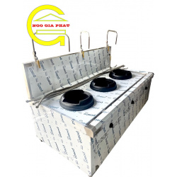 BẾP Á CÔNG NGHIỆP 3 HỌNG 